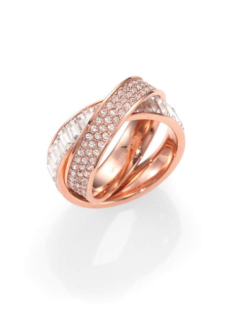 michael kors rose gold arrow ring|Rose Gold.